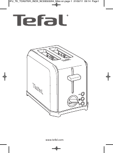 Manual Tefal TT544030 Prăjitor de pâine