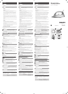 Brugsanvisning Philips GC135 Strygejern