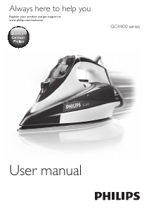 Manual Philips GC4413 Iron