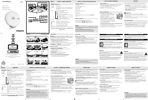 Bedienungsanleitung Philips EXP2540 Discman