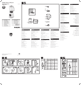 Manual de uso Philips HR2173 Batidora