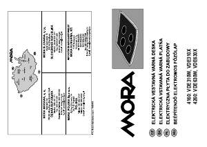 Használati útmutató Mora VDE 310 W Főzőlap
