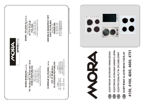 Használati útmutató Mora VDE 630 X Főzőlap