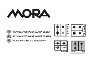 Instrukcja Mora VDP 645 W Płyta do zabudowy