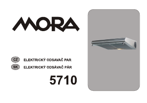 Návod Mora OP 520 W Digestor