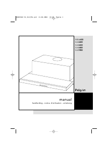 Manual Pelgrim SLK650RVS Cooker Hood