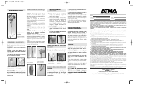 Manual de uso Atma VP814 Ventilador