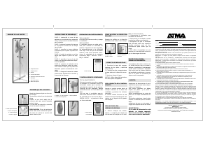 Manual de uso Atma VP815R Ventilador