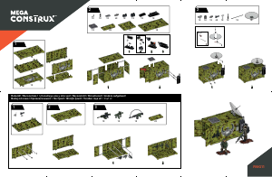 Bedienungsanleitung Mega Construx set FMG11 Call of Duty Jungle satcom armory