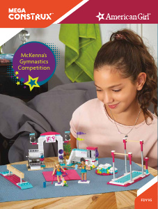 Handleiding Mega Construx set FDY95 American Girl McKennas gymnastics competition