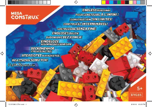 Bedienungsanleitung Mega Construx set DYG85 Bulk Daring box of blocks