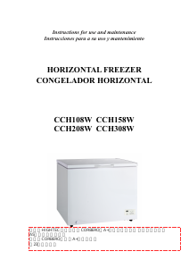 Manual Corberó CCH108W Freezer