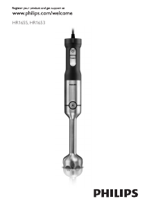 Manual Philips HR1653 Hand Blender