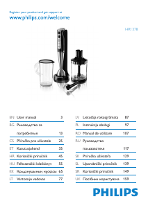 Instrukcja Philips HR1378 Blender ręczny