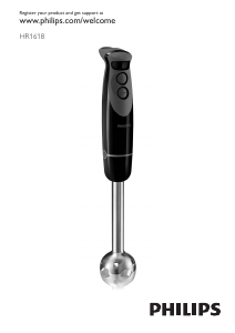 Manual Philips HR1618 Hand Blender