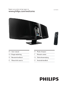 Brugsanvisning Philips DCM292 Højttalerdock