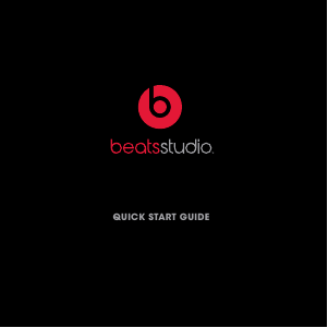 Manual Beats Studio Auscultador