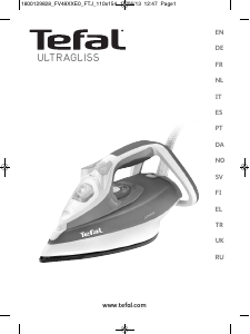 Manual Tefal FV4880E0 Ferro