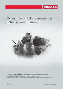 Bedienungsanleitung Miele KFN 14927 SD Kühl-gefrierkombination