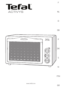 Bruksanvisning Tefal OV100030 Activys Ovn