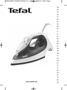 Käyttöohje Tefal FV2548E0 Silitysrauta