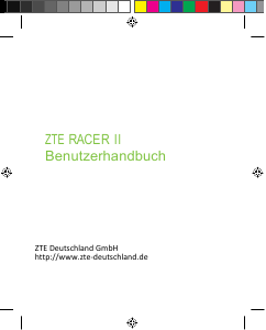 Bedienungsanleitung ZTE Racer II Handy