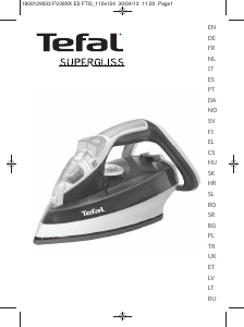 Manual de uso Tefal FV3840E0 Plancha