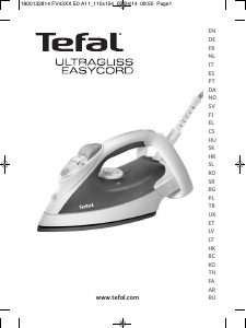 Manual de uso Tefal FV4265E0 Plancha