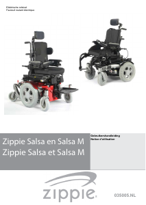 Handleiding Zippie Salsa Elektrische rolstoel