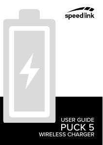 Manual Speedlink SL-690402-BK Încărcătorul wireless