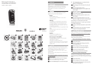 Manual Philips HQ853 Shaver