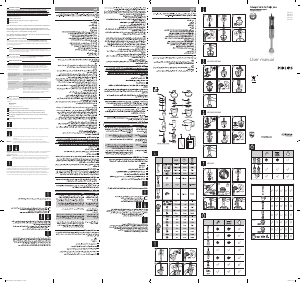 كتيب خلاط يدوي HR1661 Philips