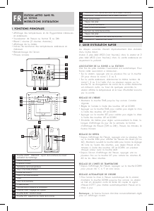 Notice à télécharger - 107227 - Station météo sans fil - Intérieur  extérieur - Avec pression atmosphérique - Avidsen