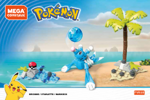 Brugsanvisning Mega Construx set FVK68 Pokemon Brionne