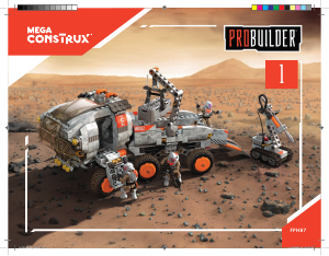 Bedienungsanleitung Mega Construx set FPH87 Probuilder Space rover expedition