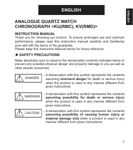 Manual de uso Orient KV00003B Sports Reloj de pulsera
