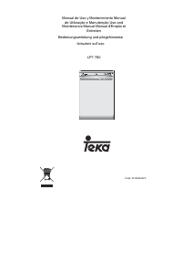 Manual Teka LP7 760 Dishwasher