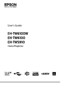 Handleiding Epson EH-TW5910 Beamer
