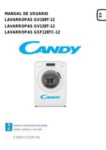 Manual de uso Candy GV 108T Lavadora
