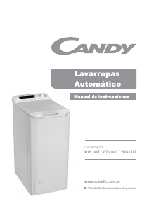 Manual de uso Candy VITA 108T Lavadora