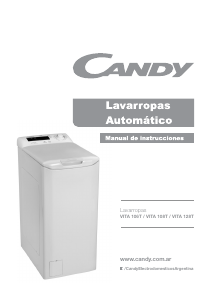 Manual de uso Candy VITA 128T Lavadora