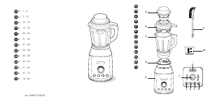 Manual Tefal BL962B38 Liquidificadora