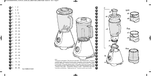 Priručnik Tefal BL313A38 Blender