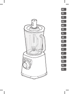 Rokasgrāmata Tefal BL811D38 Blenderis