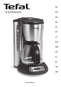 Bruksanvisning Tefal CI110510 Express Kaffemaskin