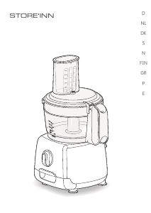 Handleiding Tefal DO250DA2 StoreInn Keukenmachine