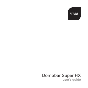 Handleiding Vibiemme Domobar Super HX Espresso-apparaat