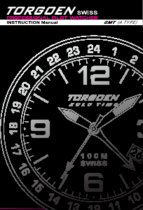 Manual Torgoen T25BKIP45RB Watch