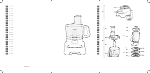 Instrukcja Tefal DO826H38 Robot planetarny