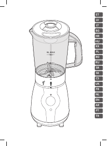 Használati útmutató Tefal BL1B1D39 Turmixgép